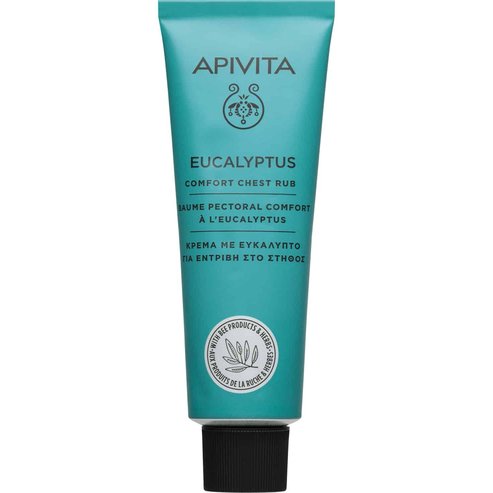 Apivita Eucalyptus Comfort Chest Rub Cream 50ml