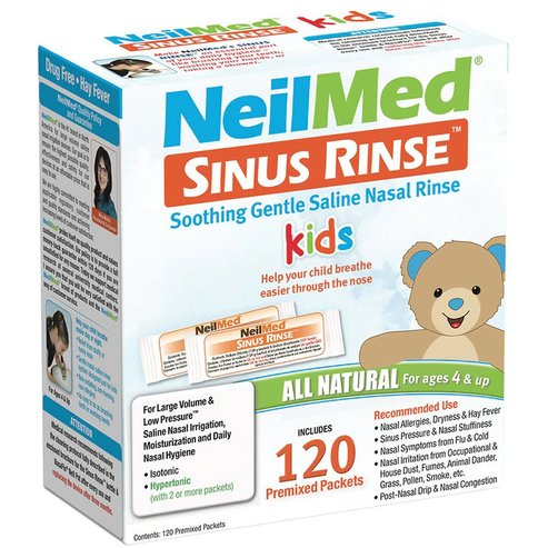 NeilMed Sinus Rinse for Kids All Natural 4+ Years 120 Сашета