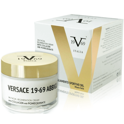 Versace 19.69 Italia Cream 24h Подмладяващ крем за лице с колаген и нар за всички типове кожа 50 мл