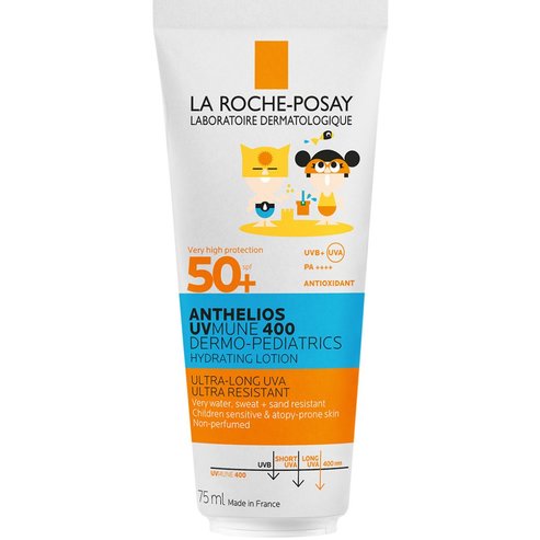 La Roche-Posay Anthelios UV Mune 400 Dermo-Pediatrics Hydrating Lotion Spf50+ Travel Size 75ml