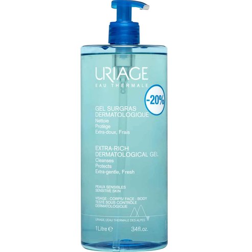 Uriage Promo Extra Rich Dermatological Gel - 1Lt