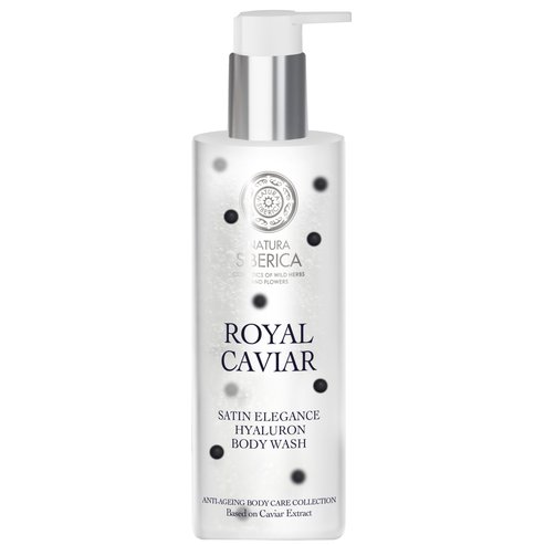Natura Siberica Royal Caviar Satin Elegance Hyaluron Body Wash 400ml