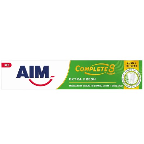 Aim Complete 8 Actions Extra Fresh Toothpaste 75ml