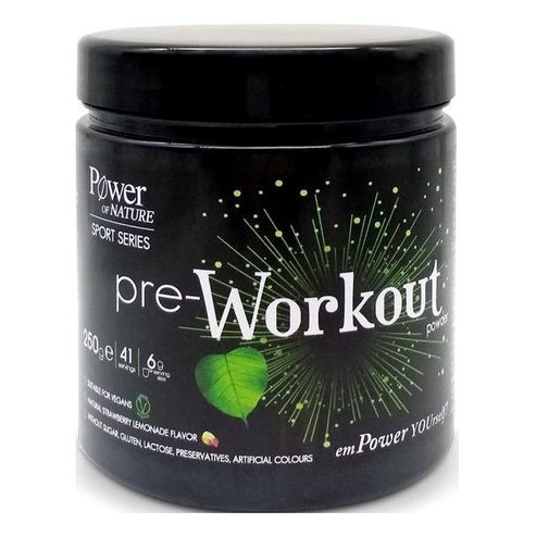 Power Health Sport Series Pre-Workout Powder Напитка под формата на прах 250gr