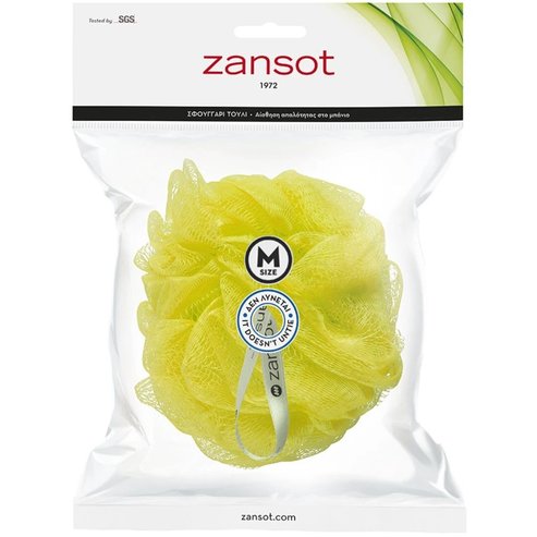 Zansot Mesh Sponge Medium 1 Τεμάχιο - Κίτρινο