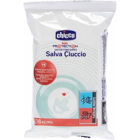 Chicco Wipes Baby Protection Cleansing Action 16 броя