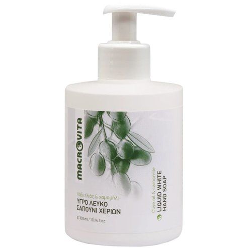 Macrovita Olive Oil & Camomile Liquid White Soap 300ml