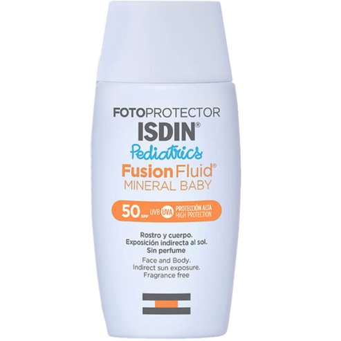 Isdin Fotoprotector Pediatrics Mineral Baby SPF50 Fusion Fluid, 50ml