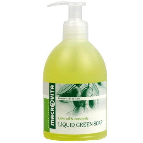 Macrovita Olive Oil & Camomile Liquid Green Soap 300ml