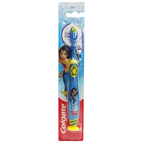 Colgate Kids Wonder Woman 6+ Years Soft Toothbrush 1 брой - Жълт