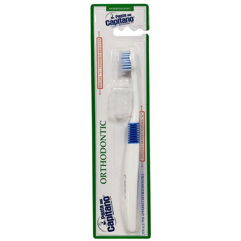 Pasta Del Capitano Orthodontic Toothbrush Blue Soft 1 парче