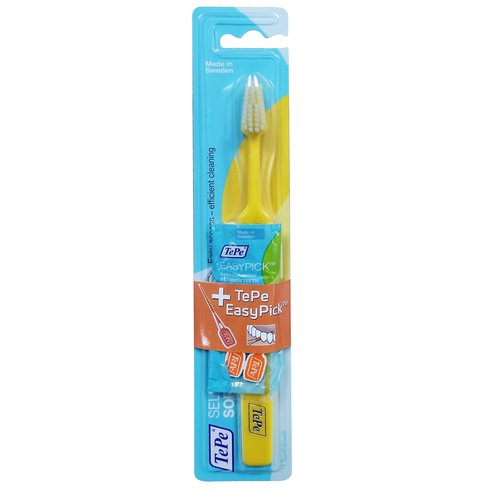 Tepe Promo Select Soft Yellow Toothbrush 1 Τεμάχιο & Δώρο Easy Pick 2 Τεμάχια