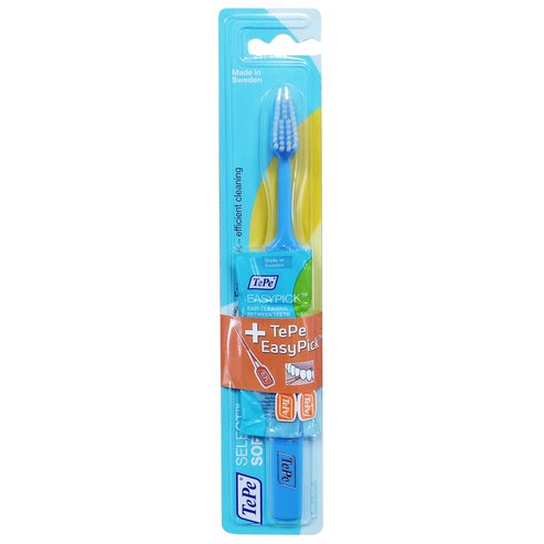 Tepe Promo Select Soft Blue Toothbrush 1 Τεμάχιο & Δώρο Easy Pick 2 Τεμάχια
