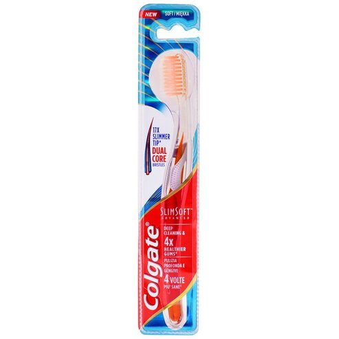 Colgate SlimSoft Advanced Toothbrush Soft 1 Парче - Портокал