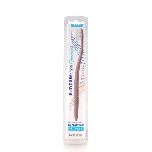 Elgydium Style Recycled Toothbrush Soft 1 Парче - розово