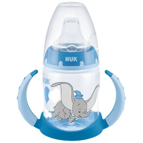 Nuk First Choice Disney Baby Learner Bottle 6-18m 150ml - Светло синьо
