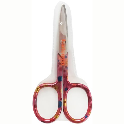Harlequin Nail Scissors Розови ножици за нокти с дизайн 1 бр