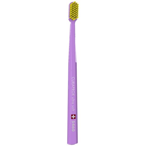 Curaprox CS 5460 Ultra Soft Toothbrush 1 Парче - Люляк/ Жълто