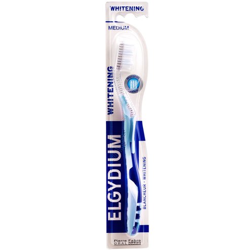 Elgydium Whitening Medium Toothbrush 1 Парче - синьо