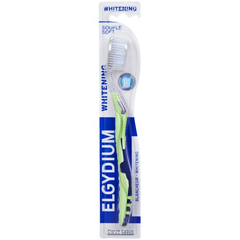 Elgydium Whitening Soft Toothbrush 1 Парче - Зелено
