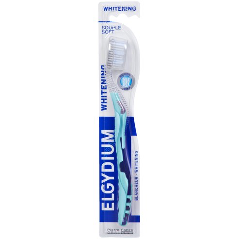 Elgydium Whitening Soft Toothbrush 1 Парче - синьо