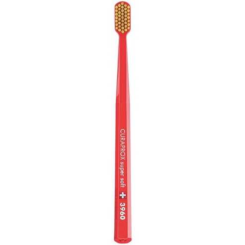 Curaprox CS 3960 Super Soft Toothbrush 1 Парче - червено/жълто