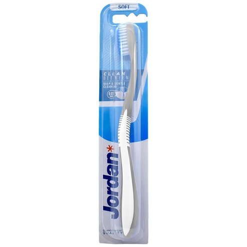 Jordan Clean Between Toothbrush Soft 0.01mm 1 брой, Код 310036 - Сив