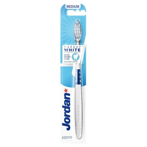 Jordan Target White Toothbrush Medium 1 Парче - синьо