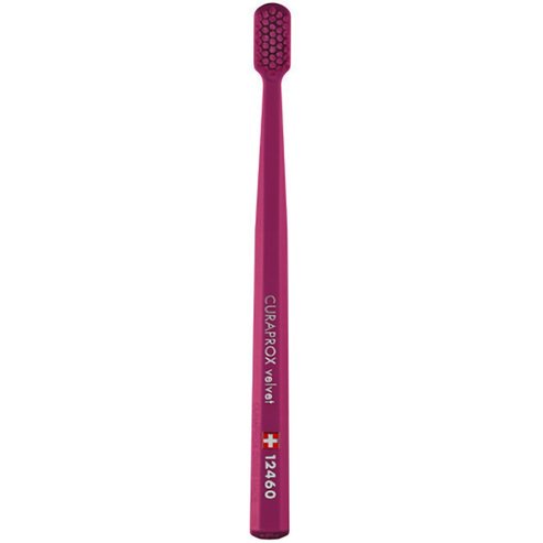 Curaprox CS 12460 Velvet Toothbrush 1 Парче - Фуксия / Фуксия