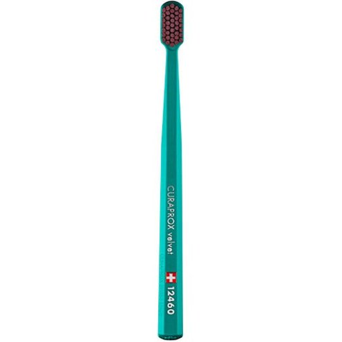 Curaprox CS 12460 Velvet Toothbrush 1 Брой - Петрол / Бордо