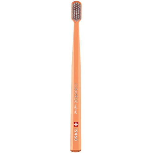 Curaprox CS 12460 Velvet Toothbrush 1 Брой - Оранжево / Сиво