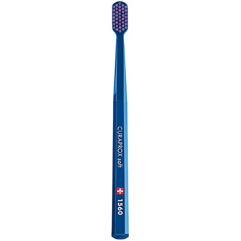 Curaprox CS 1560 Soft Toothbrush 1 Парче - Тъмно синьо / лилаво