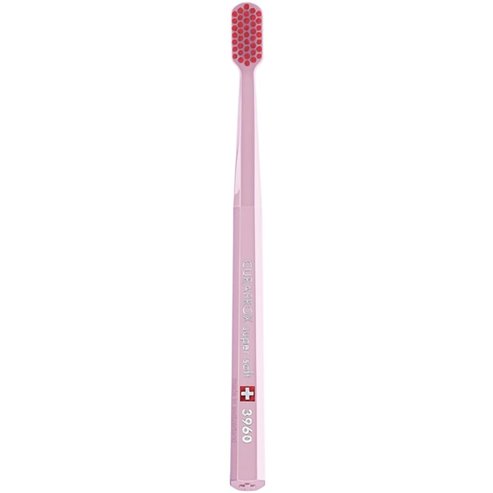 Curaprox CS 3960 Super Soft Toothbrush 1 Брой - Розово/ Червено
