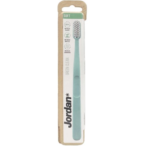 Jordan Green Clean Soft Toothbrush 1 Парче - светло зелено
