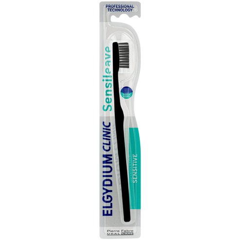 Elgydium Clinic Sensileave Sensitive Toothbrush 1 Парче - Черен