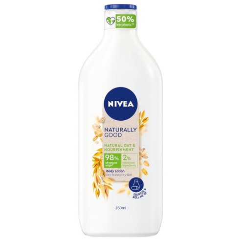 Nivea Подарък Body Naturally Good Oat Lotion Хидратиращ лосион за тяло с овес 350ml