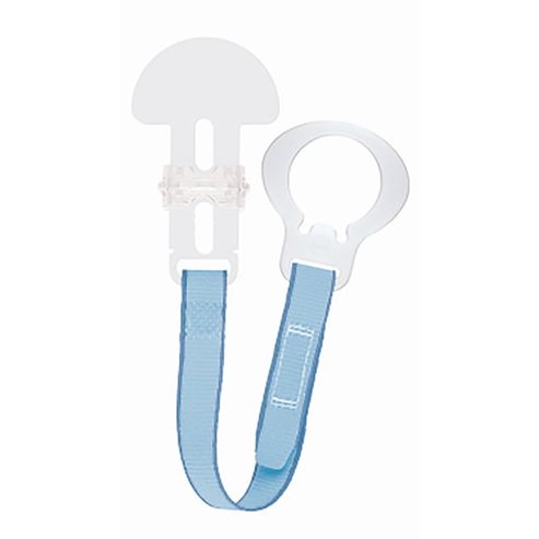 Mam Clip Forest Код 310 Поддържаща лента за залъгалка 0m+, 1 брой - синя