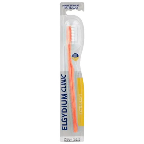 Elgydium Clinic Extra-Soft 15/100 Toothbrush 1 Парче - Портокал