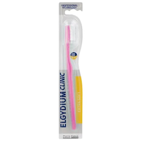 Elgydium Clinic Extra-Soft 15/100 Toothbrush 1 Парче - Фуксия