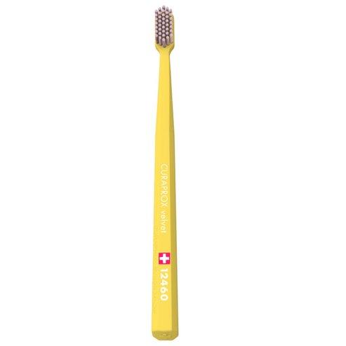 Curaprox CS 12460 Velvet Toothbrush 1 Брой - Жълто / Розово