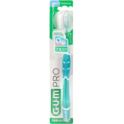 Gum Pro Soft Toothbrush Тюркоаз 1 брой, Код 525