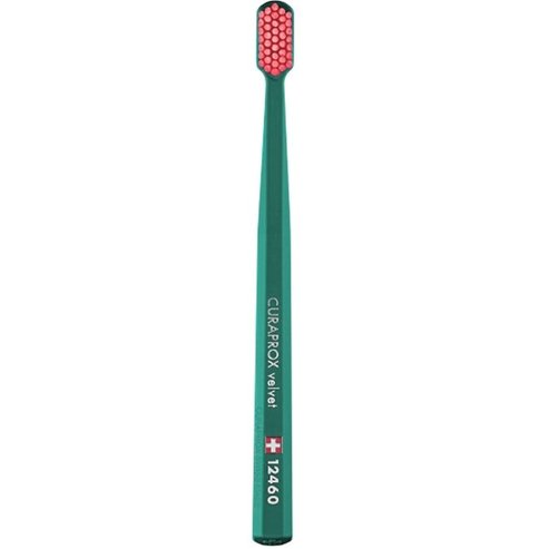 Curaprox CS 12460 Velvet Toothbrush 1 Брой - Петрол / Розов