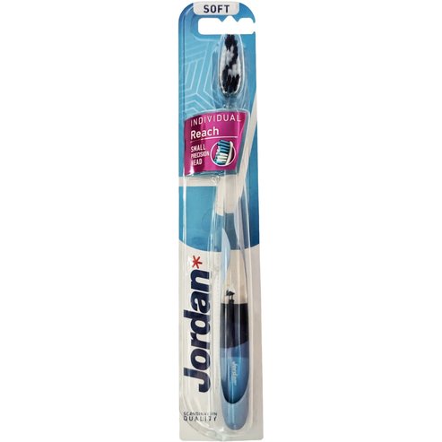 Jordan Individual Reach Soft Toothbrush 1 брой Код 310041 - Син