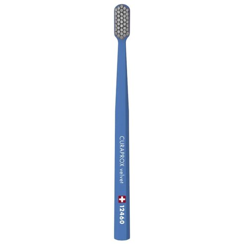 Curaprox CS 12460 Velvet Toothbrush 1 брой - тъмно синьо / сиво