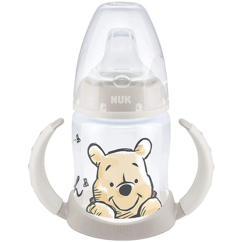 Nuk Disney Winnie the Pooh 6-18m First Choice Learner Bottle 150ml - Γκρι 2
