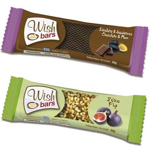 Wish Подарък Energy Bars Произволен избор на вкус 1 бр