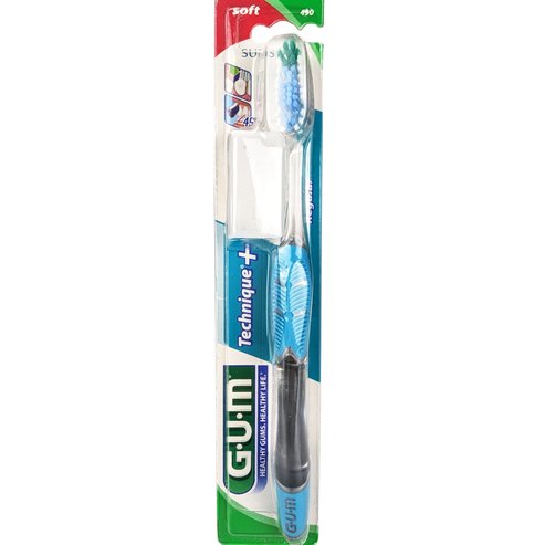 Gum Technique+ Soft Toothbrush Regular 1 бр, Код 490 - Бензин