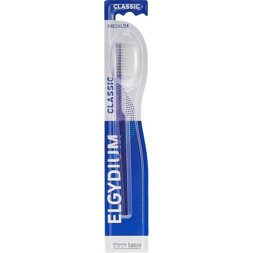 Elgydium Classic Medium Toothbrush 1 брой - лилаво