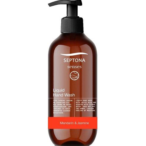 Septona Подарък Senses Liquid Hand Wash Течен хидратиращ сапун за ръце с цитрусов аромат 300ml