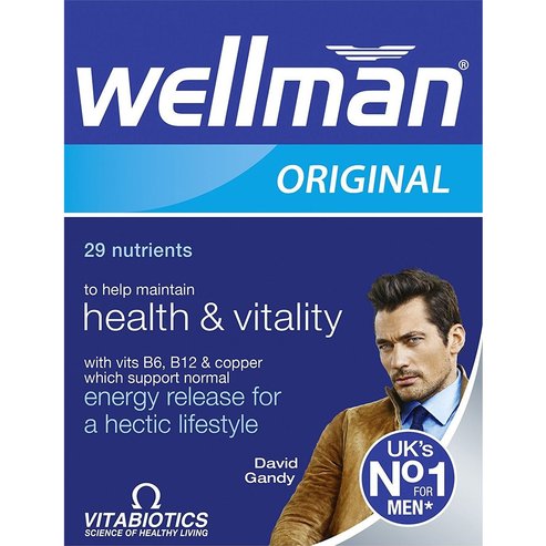 Vitabiotics Подарък Wellman Original 30tabs